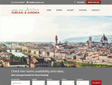 Tablet Screenshot of kursonia.com